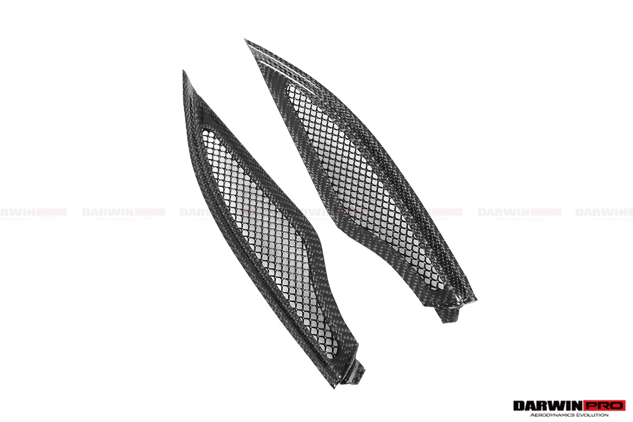 2017 - 2022 McLaren 720s Coupe Carbon Fiber Engine Hood Side Air Intake Vents